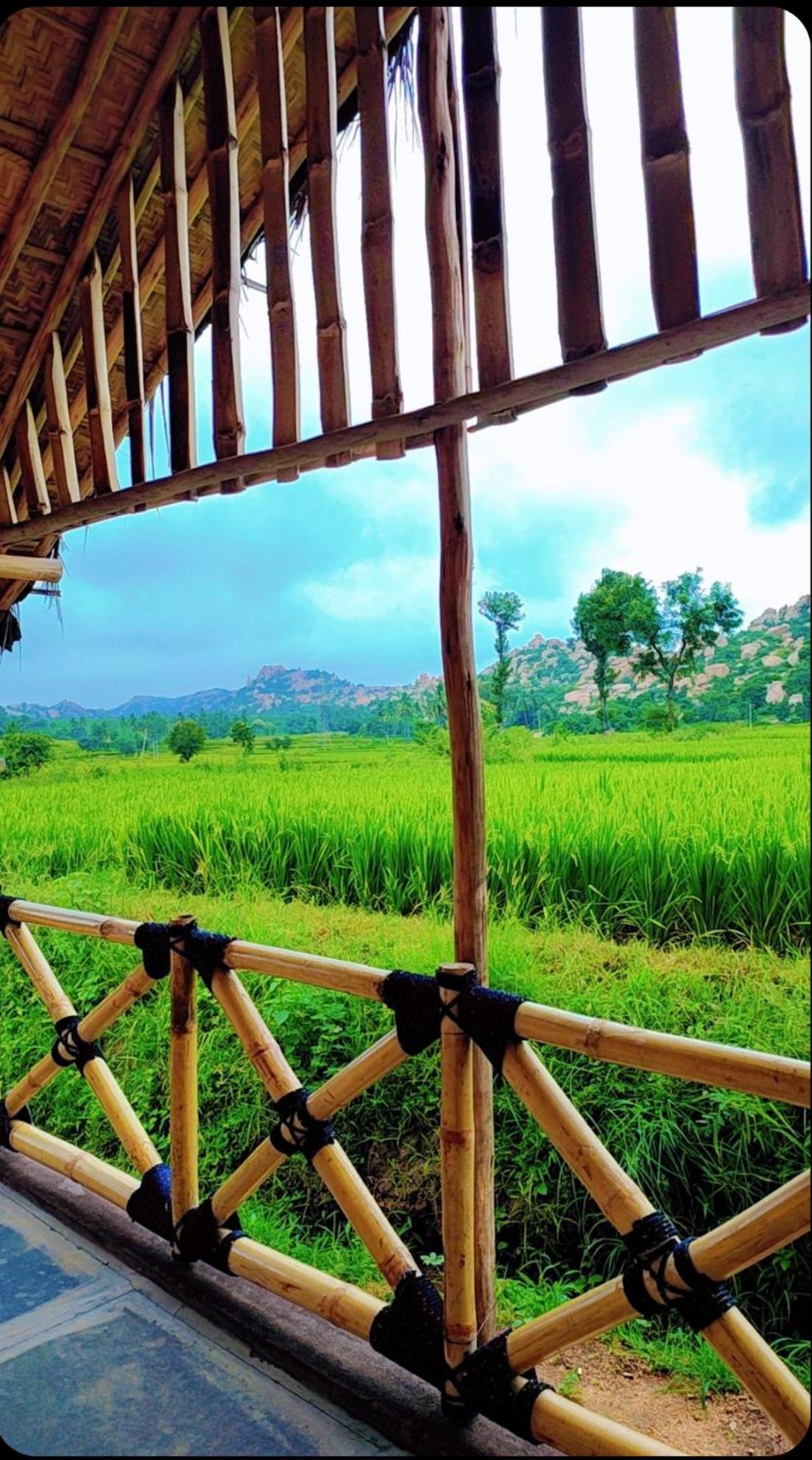 Om Shanti Om Home Stay & Cafe Hampi Dış mekan fotoğraf
